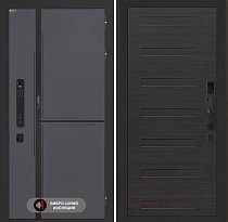 LABIRINT Входная металлическая дверь Лаб-3 Смарт панель №14 цвет эковенге