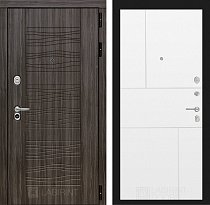 LABIRINT Входная металлическая дверь SCANDI панель 21 белый софт