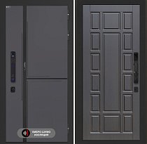 LABIRINT Входная металлическая дверь Лаб-3 Смарт панель №12 цвет венге
