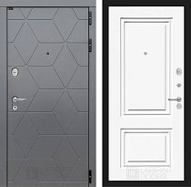 LABIRINT Входная металлическая дверь Cosmo панель №26 эмаль белая