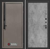 LABIRINT Входная металлическая дверь Лаб-1 Про панель №24 цвет бетон светлый