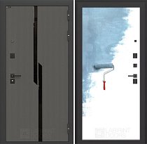 LABIRINT Входная металлическая дверь Карбон панель №28 грунт под покраску