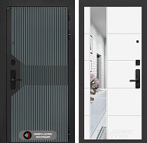 LABIRINT Входная металлическая дверь Смартлаб панель №19 цвет белый софт