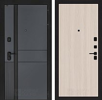 LABIRINT Входная металлическая дверь ЭвоЛаб панель №5 цвет ясень светлый