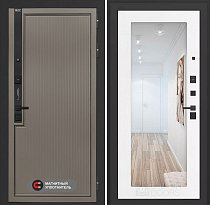 LABIRINT Входная металлическая дверь Лаб-1 Про панель №18 цвет белое дерево