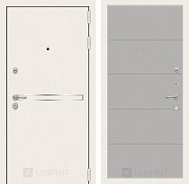 LABIRINT Входная металлическая дверь LINE WHITE панель №13 грей soft