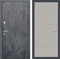 LABIRINT Входная металлическая дверь Лофт панель №13 цвет грей софт