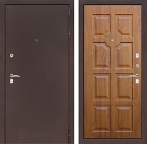 LABIRINT Входная металлическая дверь CLASSIC антик медь панель №17 Голден ОАК