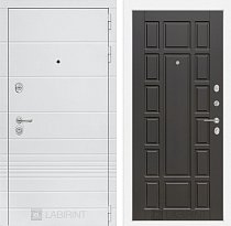 LABIRINT Входная металлическая дверь TRENDO панель 12 венге
