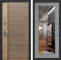 LABIRINT Входная металлическая дверь Ритм панель №18 цвет бетон светлый