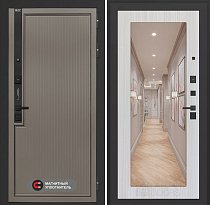 LABIRINT Входная металлическая дверь Лаб-1 Про панель №18 цвет сандал белый