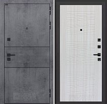 LABIRINT Входная металлическая дверь Инфинити панель №6 цвет сандал белый