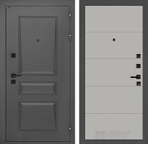 LABIRINT Входная металлическая дверь Орлеан панель №13 цвет грей софт