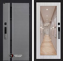 LABIRINT Входная металлическая дверь Пиано Смарт 2.0 панель №18 цвет сандал белый