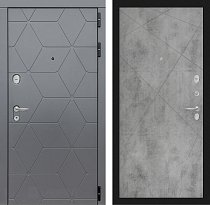 LABIRINT Входная металлическая дверь Cosmo панель №24 цвет бетон светлый
