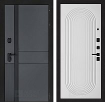 LABIRINT Входная металлическая дверь ЭвоЛаб панель №33 цвет белый софт