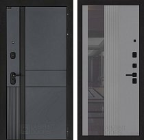 LABIRINT Входная металлическая дверь EvoLAB панель №32 цвет серый софт рельеф