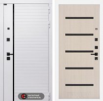 LABIRINT Входная металлическая дверь Роял панель №1 цвет белёный дуб