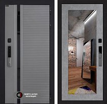 LABIRINT Входная металлическая дверь Пиано Смарт 2.0 панель №18 цвет бетон светлый