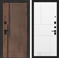 LABIRINT Входная металлическая дверь Karmina панель №21 цвет белый софт