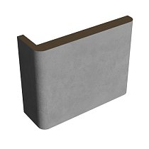 Albero Мегаполис Лофт Наличник "Т" 70х10х2150 мм цвет Бетон светлый 1 шт.