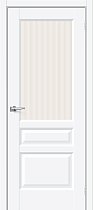 Дверь Браво модель Неоклассик-35 цвет White Silk/Magic Moru