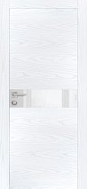 Дверь Profilo Porte модель PX-13 цвет Дуб скай белый стекло белый лакобель
