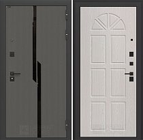 LABIRINT Входная металлическая дверь Карбон панель №15 Алмон 25