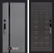 LABIRINT Входная металлическая дверь Пиано Смарт 2.0 панель №4 цвет венге