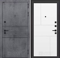 LABIRINT Входная металлическая дверь Инфинити панель №21 цвет белый софт