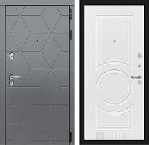 LABIRINT Входная металлическая дверь Cosmo панель №23 цвет белый soft