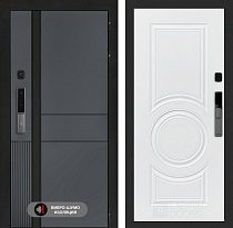 LABIRINT Входная металлическая дверь ЭвоЛаб Смарт панель №23 цвет белый софт