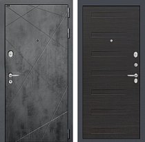 LABIRINT Входная металлическая дверь Лофт панель №14 цвет эковенге