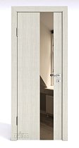 Линия Дверей модель 504 цвет Белая лиственница зеркало Бронзовое