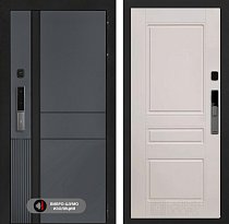 LABIRINT Входная металлическая дверь ЭвоЛаб Смарт панель №3 цвет капучино