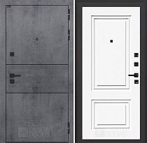 LABIRINT Входная металлическая дверь Инфинити панель №26 цвет эмаль белая