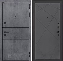 LABIRINT Входная металлическая дверь Инфинити панель №24 цвет графит софт