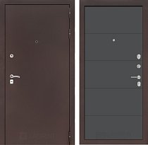 LABIRINT Входная металлическая дверь CLASSIC антик медь панель 13 графит soft