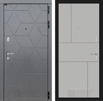 LABIRINT Входная металлическая дверь Cosmo панель №21 цвет грей софт