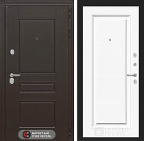 LABIRINT Входная металлическая дверь Нью-Йорк панель №27 эмаль белая