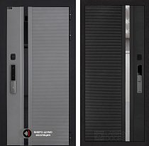 LABIRINT Входная металлическая дверь Пиано Смарт 2.0 панель №31 цвет чёрный кварц