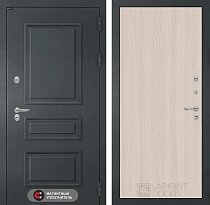 LABIRINT Входная металлическая дверь Атлантик панель №5 цвет ясень светлый
