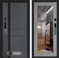 LABIRINT Входная металлическая дверь ЭвоЛаб Смарт панель №18 цвет бетон светлый