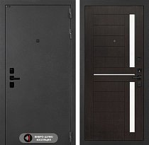 LABIRINT Входная металлическая дверь ACUSTIC панель №2 венге