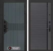 LABIRINT Входная металлическая дверь Смартлаб панель №22 цвет графит софт