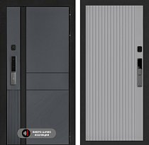 LABIRINT Входная металлическая дверь ЭвоЛаб Смарт панель №29 цвет серый софт рельеф