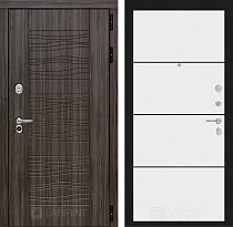 LABIRINT Входная металлическая дверь SCANDI панель 25 белый софт
