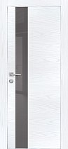 Profilo Porte модель PX-10 кромка хром с 4-х сторон цвет Дуб скай белый стекло лакобель серый