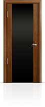 Дверь Мильяна модель Омега-2 цвет Анегри триплекс черный