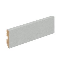 Браво Плинтус Тип-0 70х16х2400 мм Grey Silkwood 1 шт.